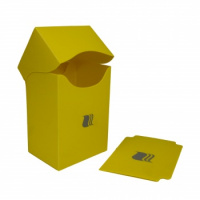 Фотография Пластиковая коробочка Blackfire вертикальная - Жёлтая (80+ карт) [=city]