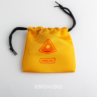 Фотография Тканевый мешок с печатью (желтый), 15*15, на шнурке [=city]